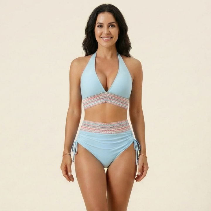 Noa - High Waisted Shaping Band Bikini