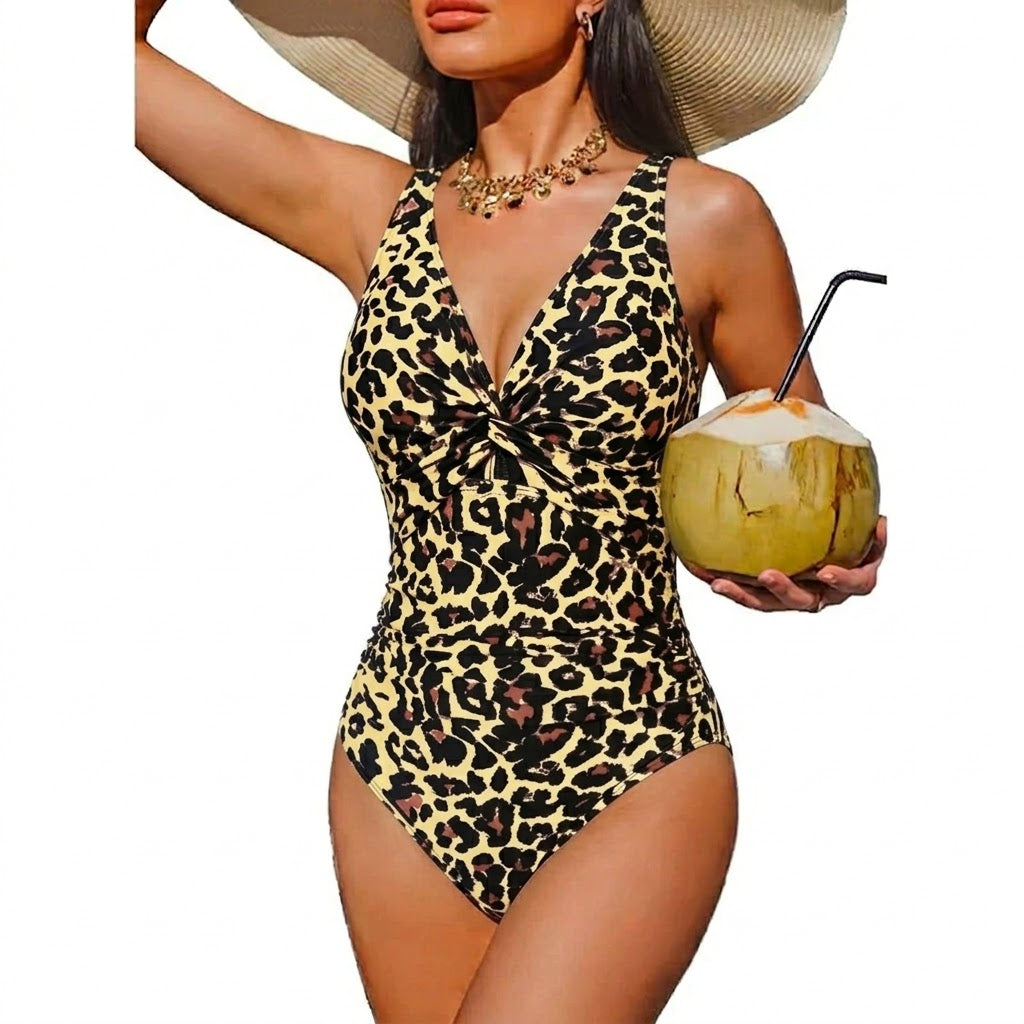 Marina - V-neck shaping swimsuit