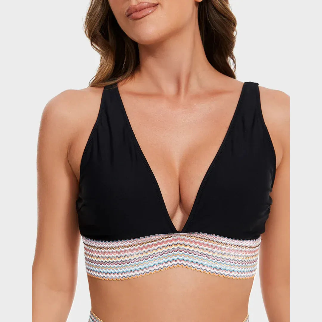 Noa - High Waisted Shaping Band Bikini